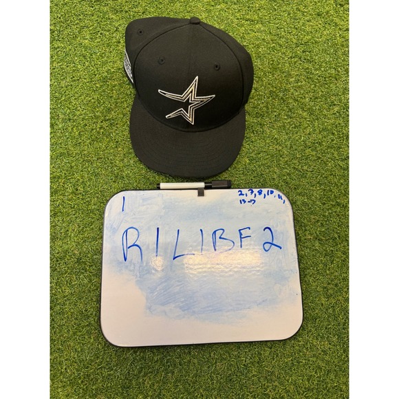 Houston Astros Astrodome 30th Anniversary New Era Fitted Hat 7 1/4 Black - Picture 6 of 6